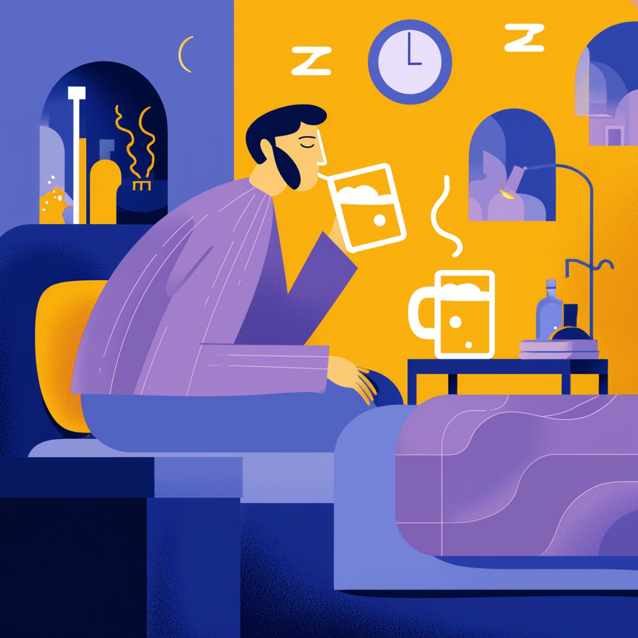 For More Productive Workers, Concentrate on Their Bedtime, Not Their Booze