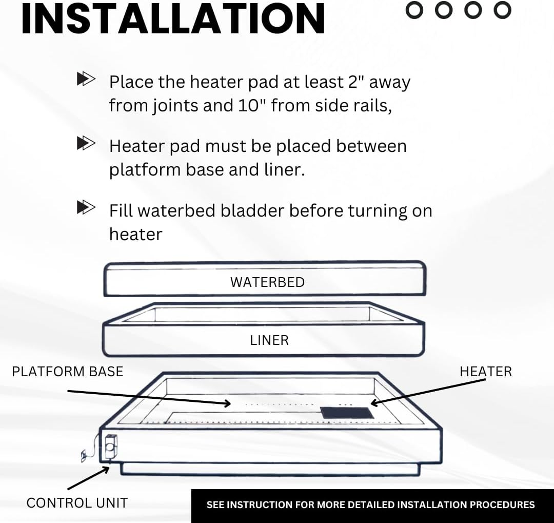 waterbed heater inspection diagram
